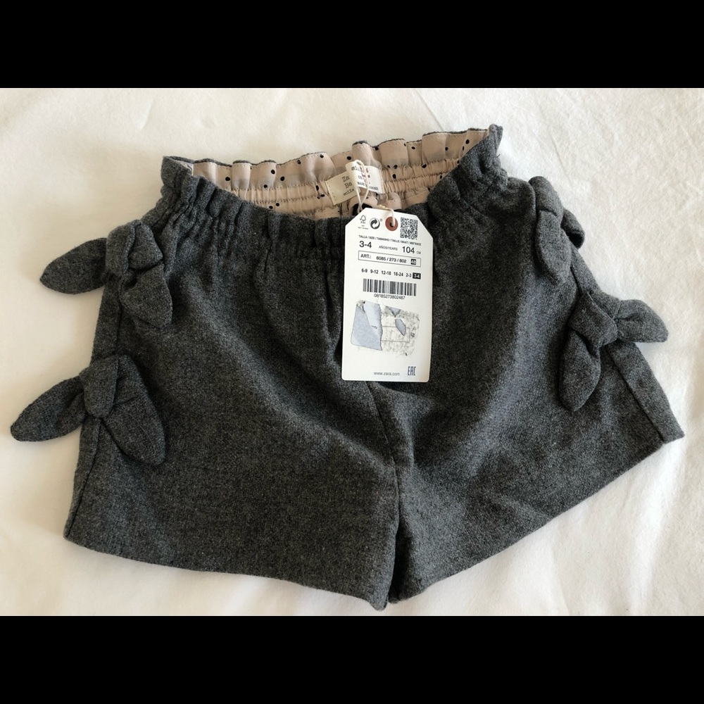 Zara Toddler Girl Shorts - size 3-4